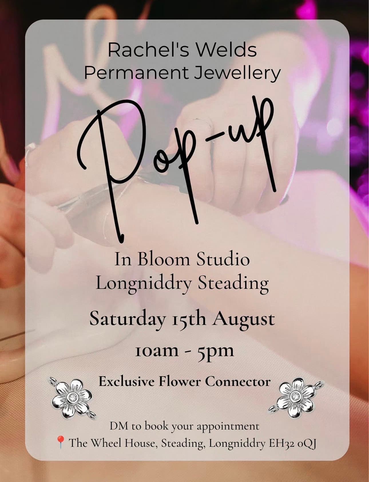Rachel's Welds Permanent Jewellery Pop-up