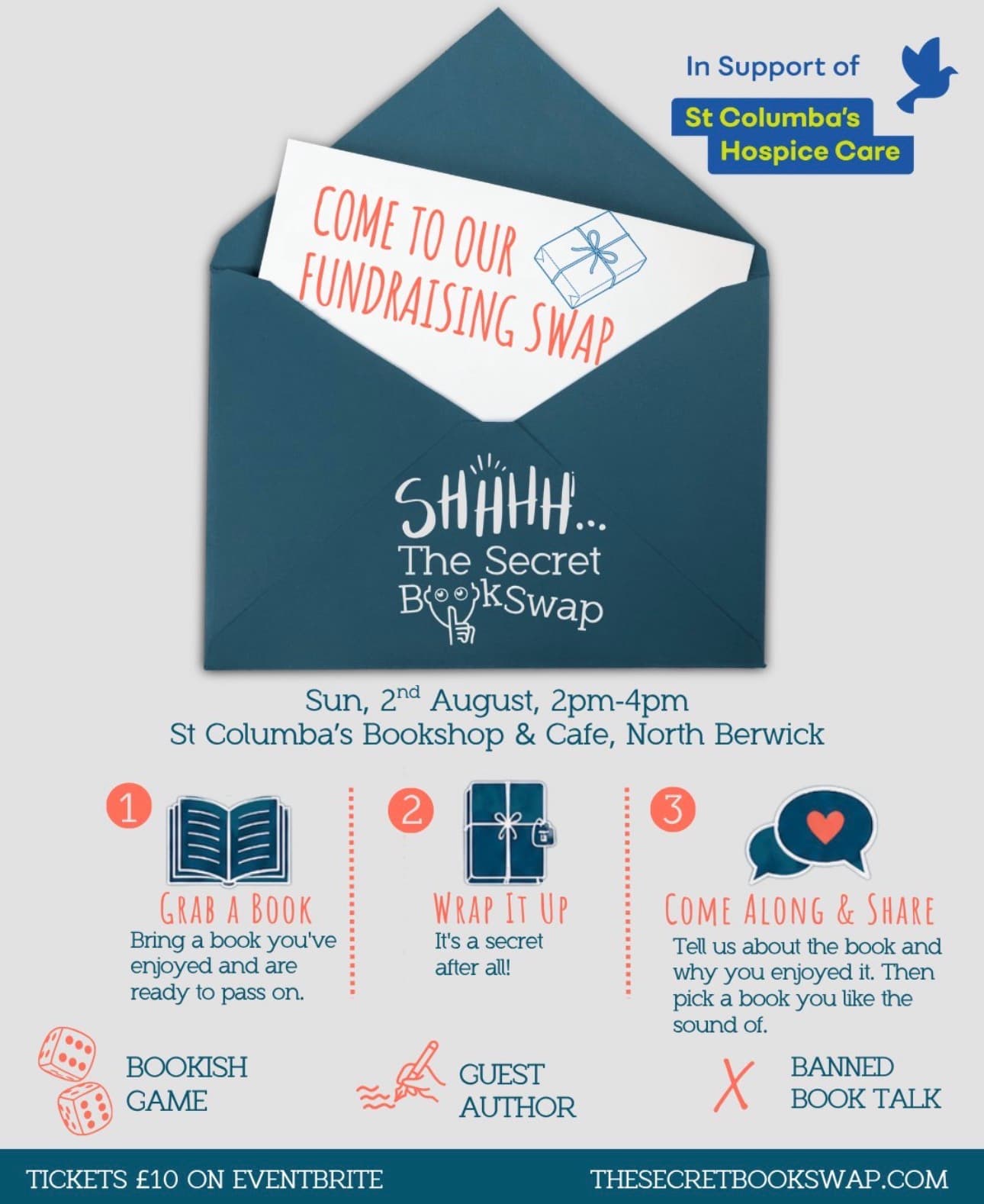 The Secret Book Swap – St Columba’s Fundraising Special 📚✨