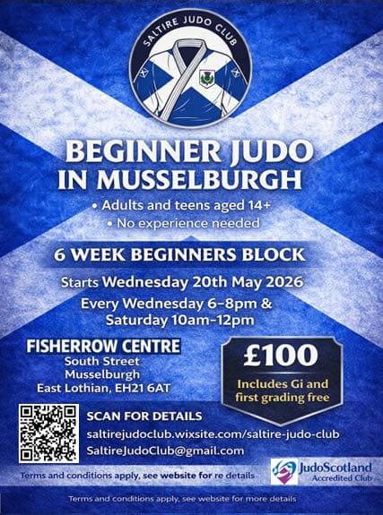 Adult & Teens Judo - 6 week beginners block