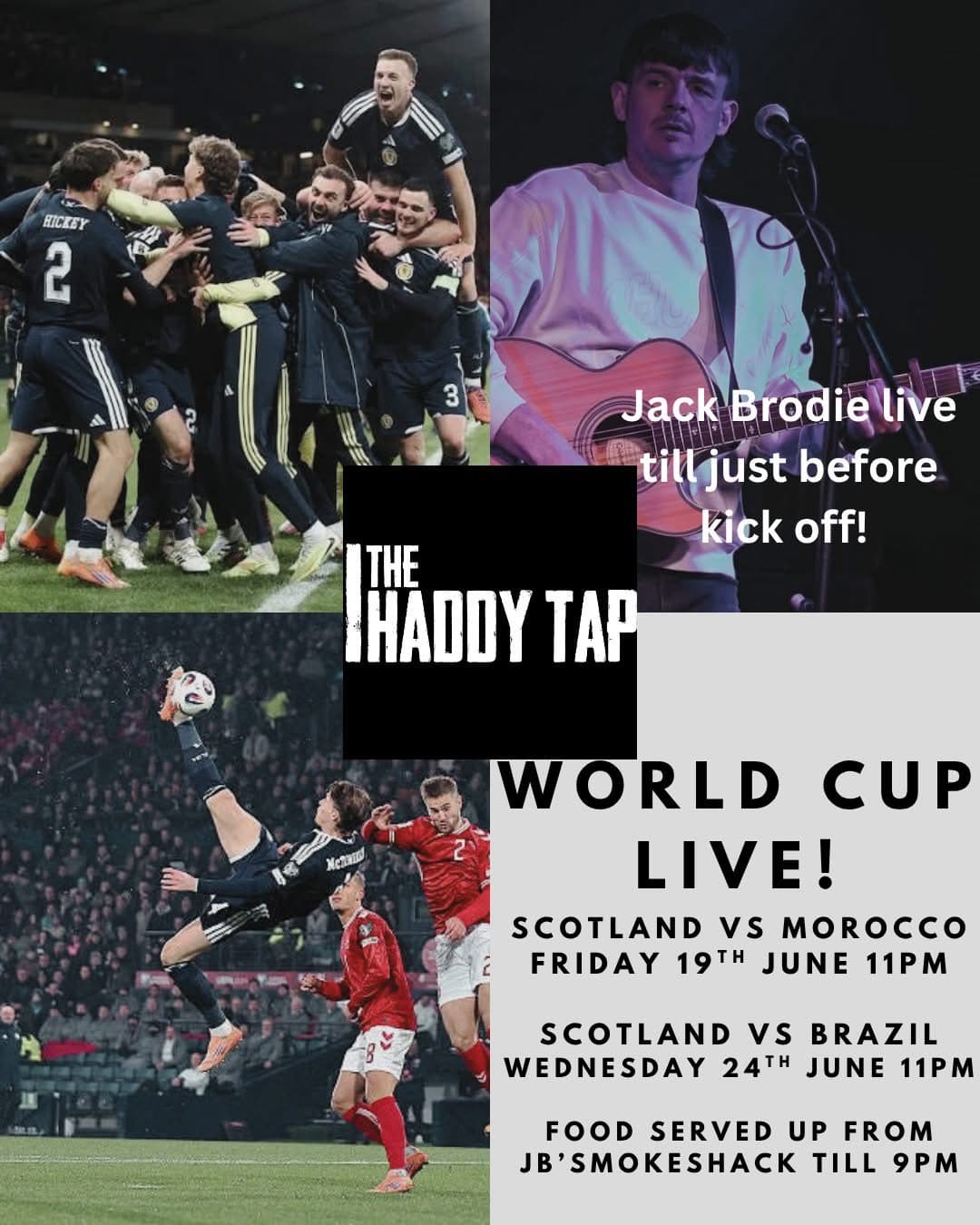 Scotland Vs Morroco - ON THE BIG SCREEN