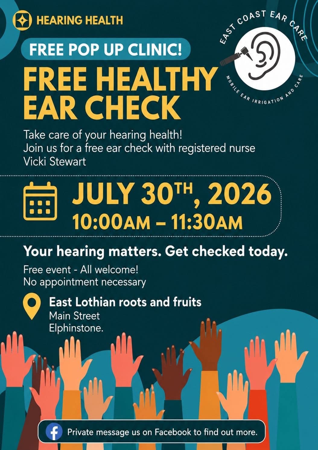 Free Healthy Ear Check Clinic ππ