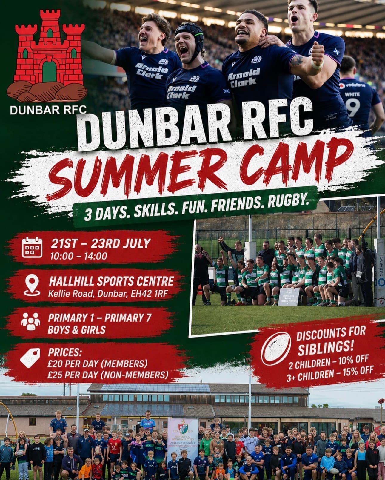 Dunbar RFC Summer Camp