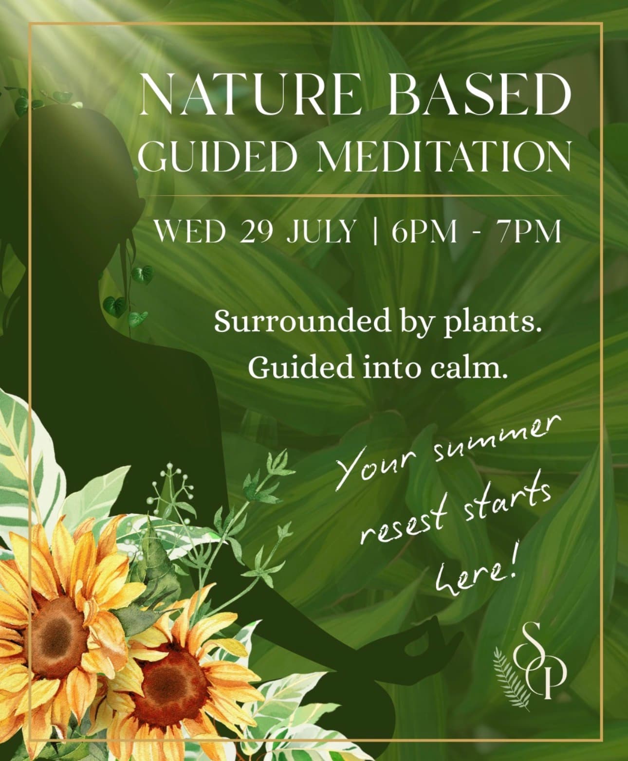 Guided Meditation at Sanctuary Plants πΏπ§ββοΈ