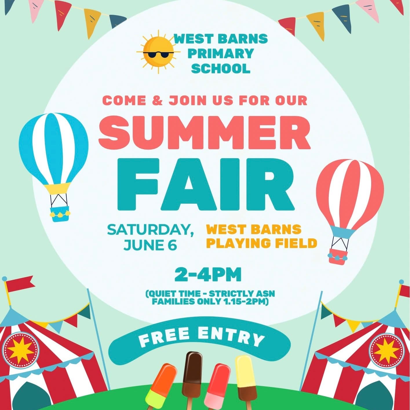 š West Barns Primary School Summer Fair š