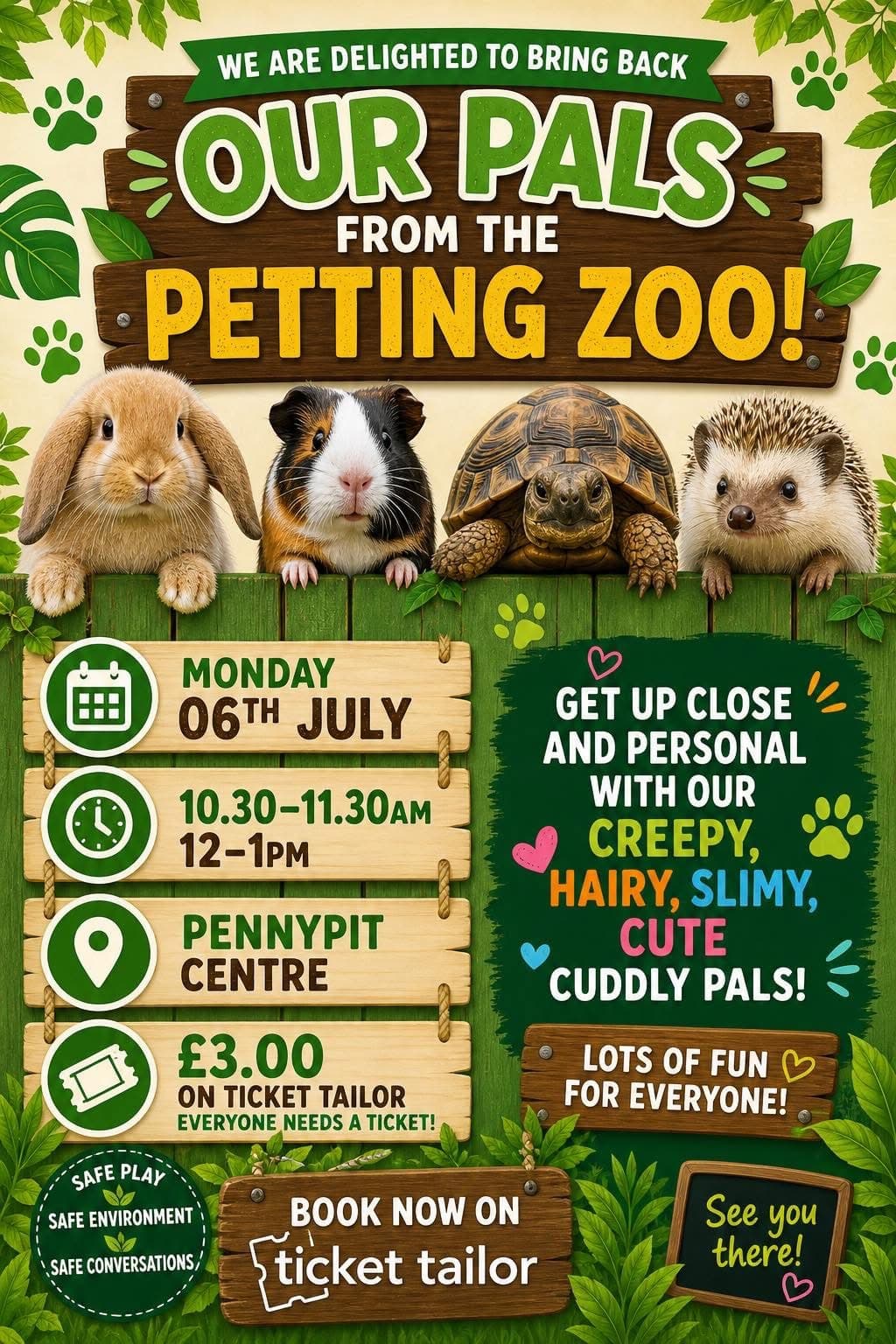 ๐พ Petting Zoo Returns to Pennypit!