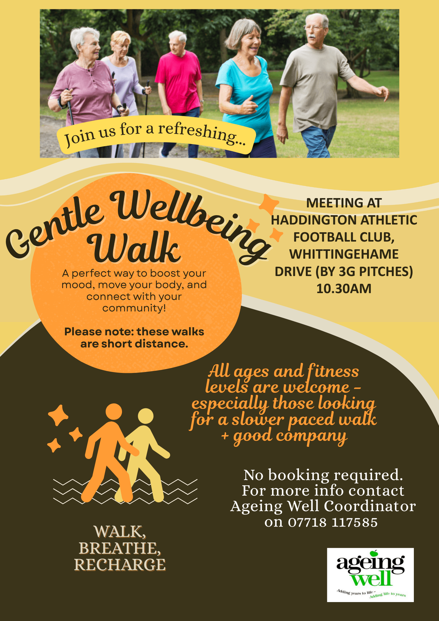 Gentle Wellbeing Walk – Haddington