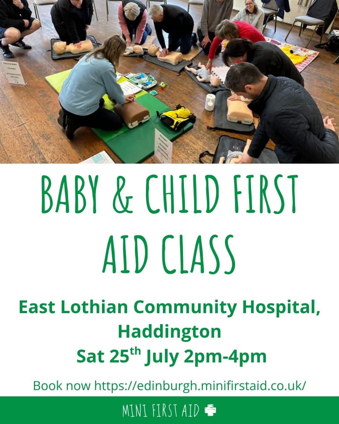 Baby & Child First Aid Class β Mini First Aid